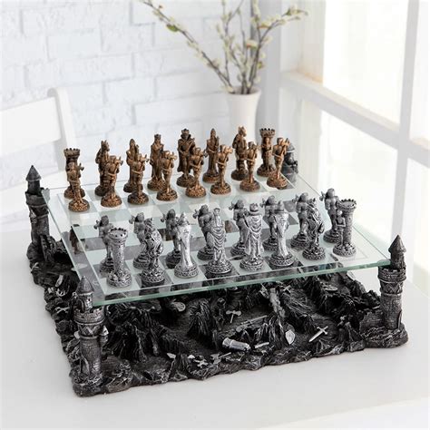25 Unique And Unusual Chess Sets For Sale Wooden Glass Steel Marble