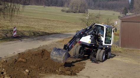 Terex Rolls Out Tw85 And Tw110 Wheeled Excavators Rental Equipment