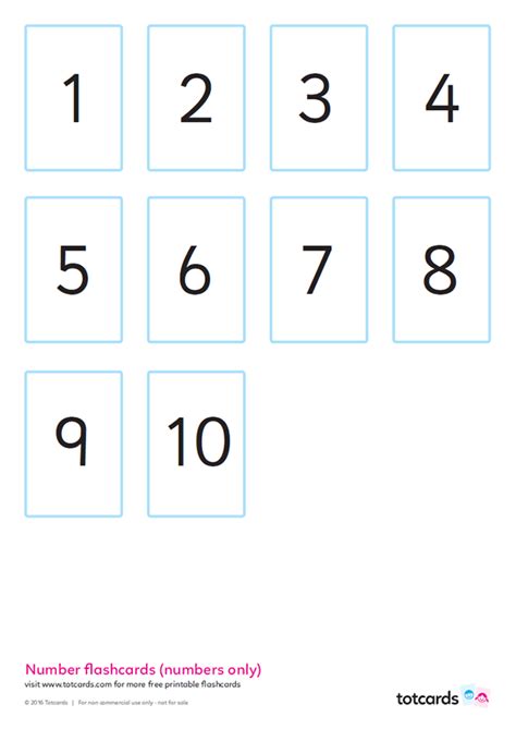 Print free christmas numbers with 1 to 50 numbers. Free number flashcards for kids - Totcards