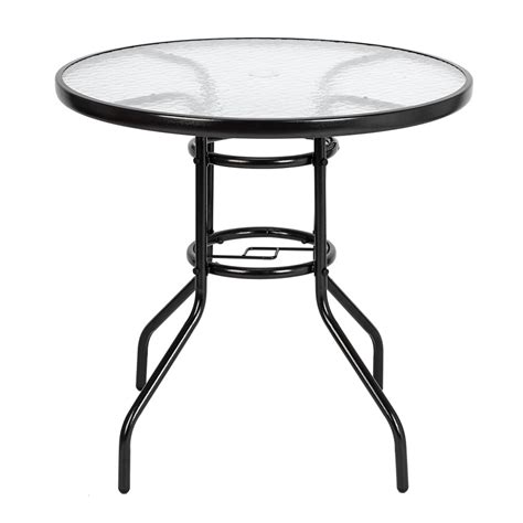315 Outdoor Bistro Table Round Steel Frame High Top Bar Table All