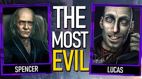 The Most Evil Characters In Resident Evil Ranked Youtube