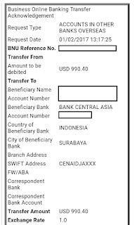 Biaya transfer dari bri ke bni untuk kode transfer bri ke bni adalah 009. Berapa Hari Transfer Uang dari Luar Negeri Sampai ke Rekening Bank di Indonesia