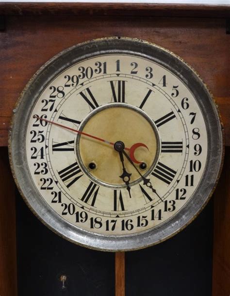 Antique Sessions Forestville Regulator Wall Clock Lot 250