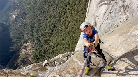 8 Year Old Attempts Historic Climb To Ascend Yosemites El Capitan