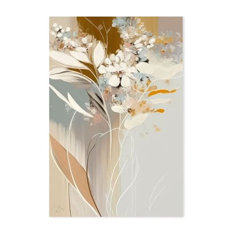 Floral Illusions, Style B , By Bella Eve |Wall Art Print Framed Canvas