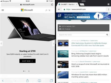 Microsoft Edge Is Now Optimized For Ipads And Android Tablets