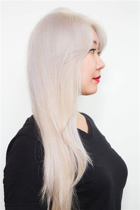 Session 1 After How To Dye Asian Hair Blond Popsugar Beauty Photo 11