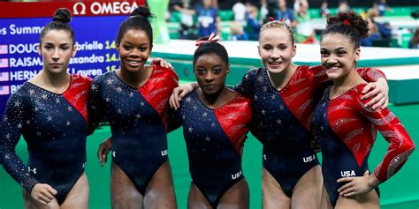 Us Women Gymnastics Team Creates Race For Second Place After Dominant Heat Business Insider
