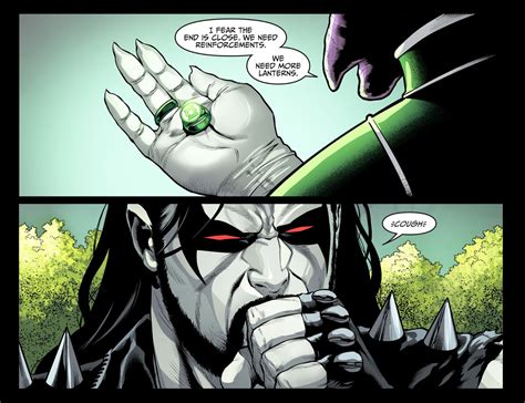 Lobo Wearing A Green Lantern Ring Injustice Ii Comicnewbies