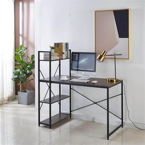 Alibaba.com offers 1,880 desk bookcase combination products. 17 Stories Open Concept Metal Desk And 4 Shelf Bookcase ...