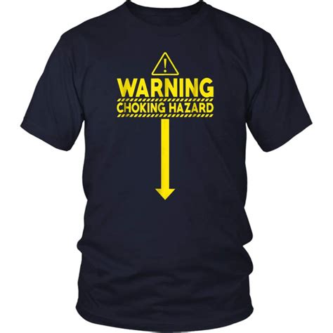 Warning Choking Hazard T Shirt Custom Merch Online Store