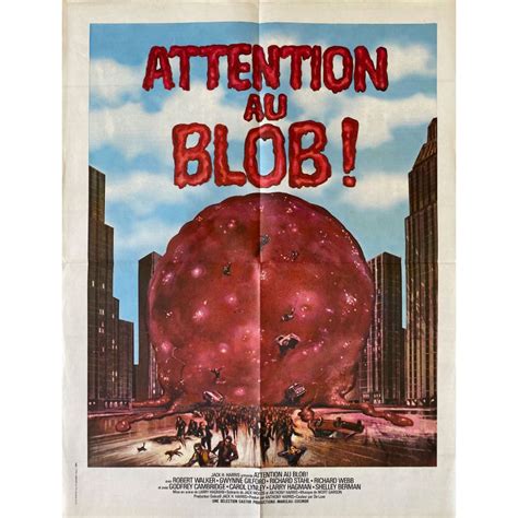 Beware The Blob French Movie Poster 23x32 In 1972