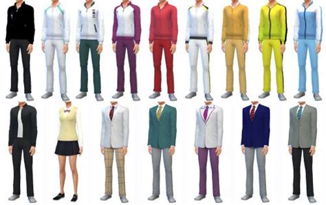 Sims 4 Haikyuu Custom Content Part 2 Sims 4 Sims Sims 4 Clothing