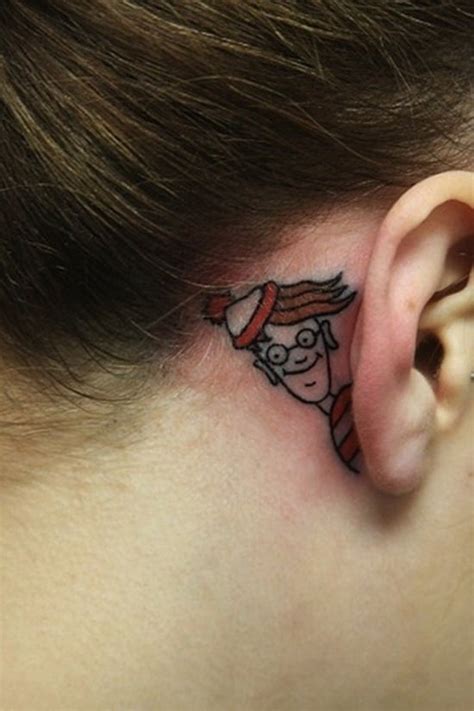 Behind The Ear Tattoo 55 Different Suggestions