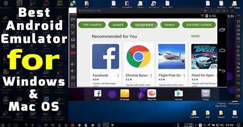 10 Best Android Emulators For Pc Windows 107881 Mac