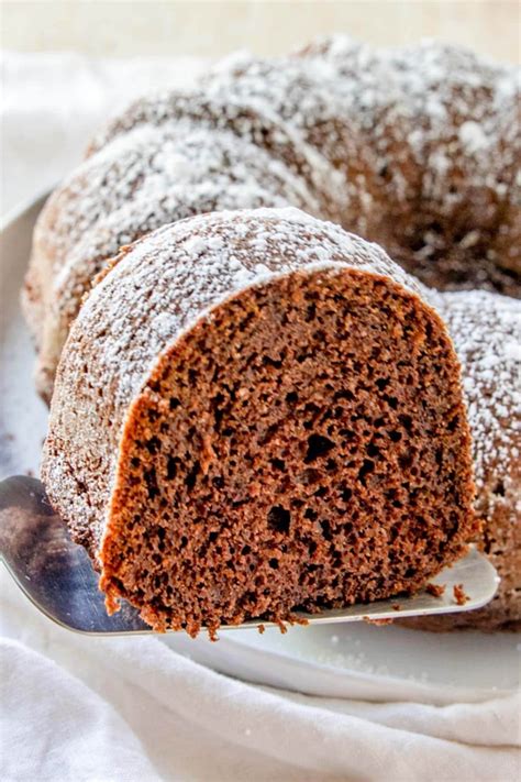 Chocolate Pumpkin Bundt Cake Recipe Easy Semi Homemade Cake