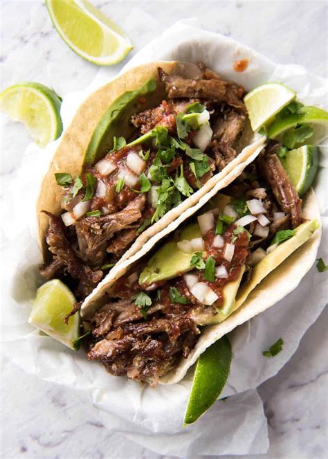 Or keep it simple and serve carnitas alongside rice, beans and guacamole for a quick meal. Mexican Pulled Pork Tacos (Carnitas) + Good Food & Wine ...