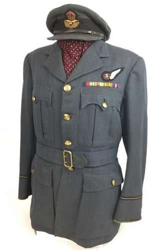 Original Ww2 Raf Bomber Command Uniform Grouping