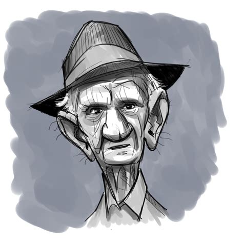 Old Man Character Design Old Man Cartoon Cartoon Character Design