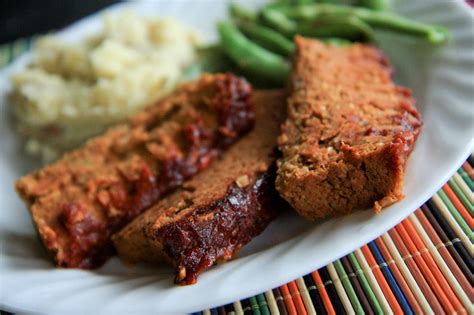 Two, it goes with a lot of side dishes. two bean meatless meatloaf (vegan, gluten-free) | Wholefully