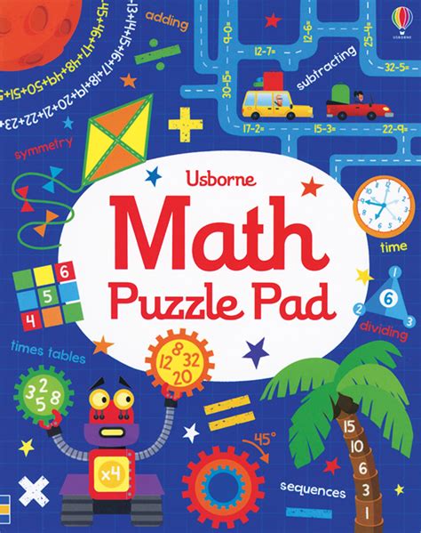Math Puzzle Pad Geppettos Toys Usborne
