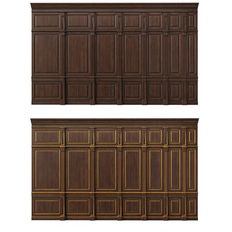Wooden Panel 07 3d Model Cgtrader