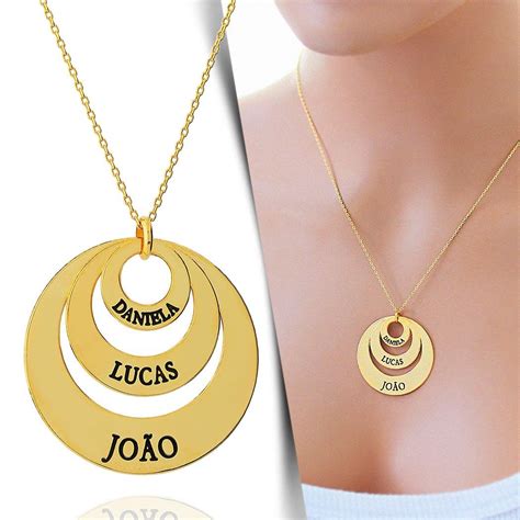 Colar Infantil Com Nome