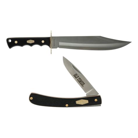 Old Timer Bowie Knife And Folder Knife Combo Cabelas Canada