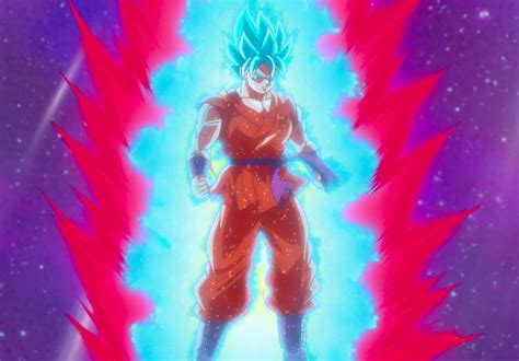 Super Saiyan Kaioken Goku Ssj Blue Kaioken Universo 7 Dragon Ball Super Manga Anime Dragon