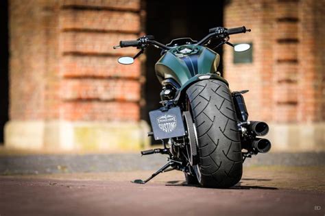 Harley Davidson V Rod Green Poison By Thunderbike