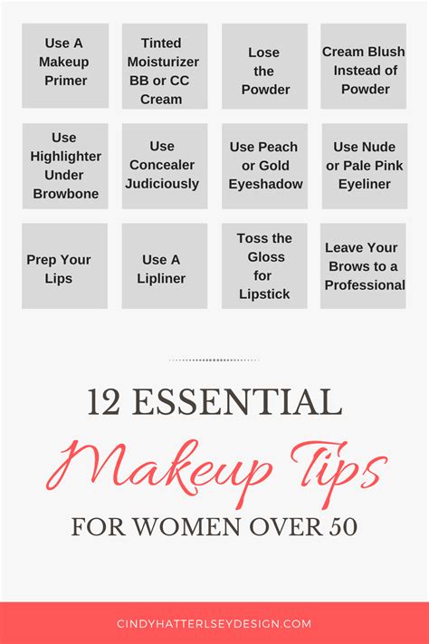 12 Essential Makeup Tips For Women Over 50 Cindy Hattersley Design