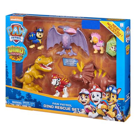 Paw Patrol Dino Rescue Set Samko And Miko Toy Warehouse