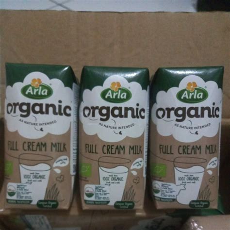 Jual Arla Organic Full Cream Milk Ml Shopee Indonesia