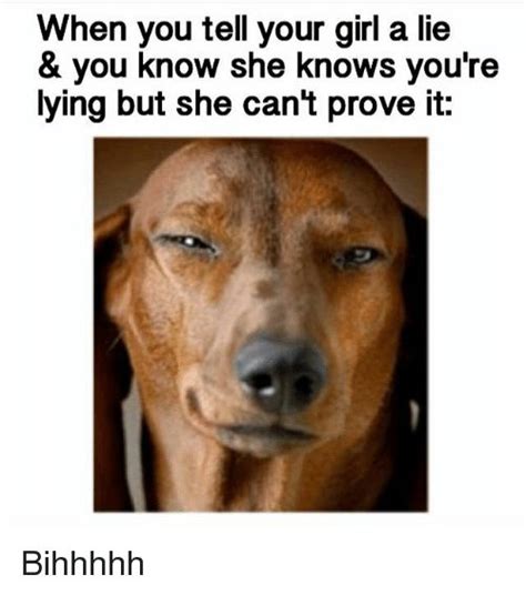 Image Result For I Know Youre Lying Meme Memes Told You So Make Me