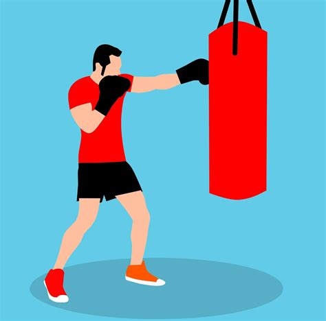 Illustrations Of Boxing Glove Punch