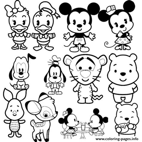 You can print or color them online at getdrawings.com for absolutely free. Disney Cuties Tsum Tsum Coloring Pages Printable