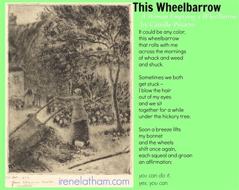 Live Your Poem Artspeak 2016 Poem 16 This Wheelbarrow