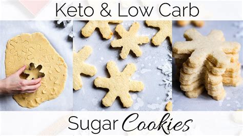 Beat till all of the flour is. Keto Sugar Cookies | Low Carb + Sugar/Gluten Free - YouTube