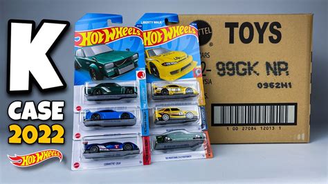 Unboxing Hot Wheels K Case With Super Treasure Hunt Youtube