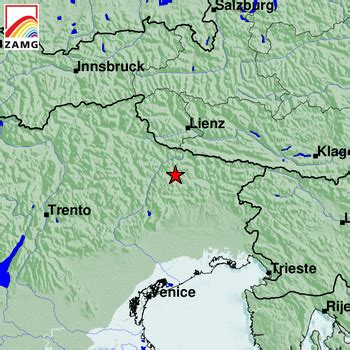 Laut des erdbebendienstes der zamg (zentralanstalt für meteorologie und geodynamik) wurden erschütterungen mit. Erdbebenmeldungen — ZAMG