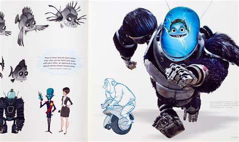 living lines library megamind 2010 concept art other characters