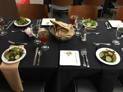 Corporate Executive Lunch Plated First Course Buffet Served Entree