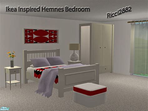 The Sims Resource Ikea Inspired Hemnes Bedroom