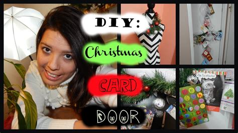 Diy Nifty Way To Display Holiday Greeting Cards Easy 10 Mins Youtube