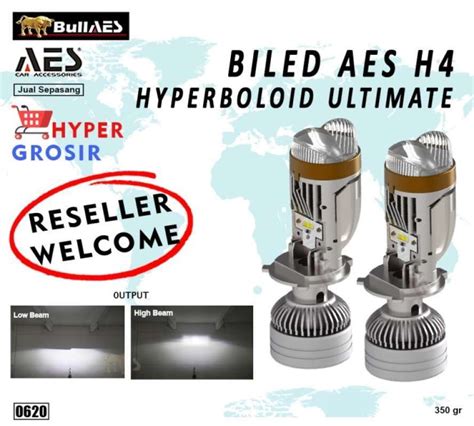 Jual Biled Aes H4 Hyperboloid Ultimate H4 Hi Loo Beam Laser Di Seller