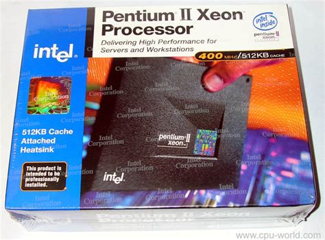 Intel Pentium Ii Xeon 400 80523kx400512 Bx80523kx400512