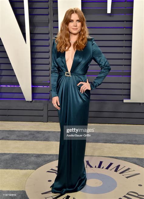Amy Adams Attends The 2019 Vanity Fair Oscar Party Hosted By Radhika