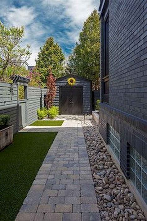 Cool 45 Best Modern Side Yard Landscaping Ideas For Garden Décor