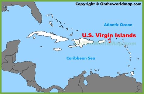 United States Virgin Islands Map Introduction To Vinp Virgin Islands