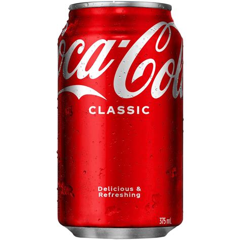 Coca Cola Can 375ml Woolworths
